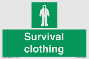 Survival clothing